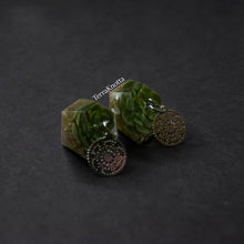 Load image into Gallery viewer, Diamond Succulent Terrarium Stud Dangles