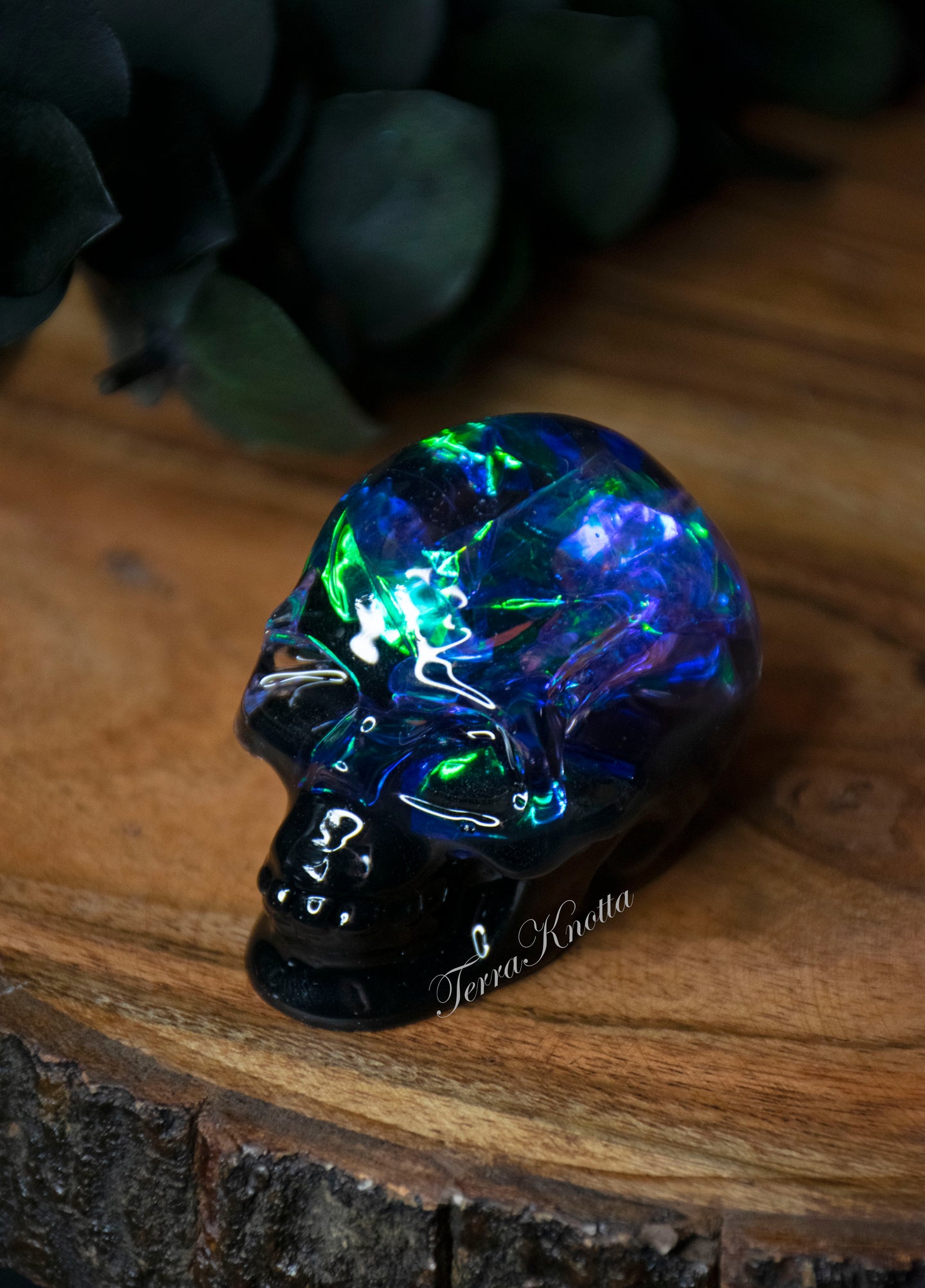 Mini Opalized Skull