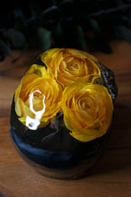 Load image into Gallery viewer, Yellow Rose Black Skull
