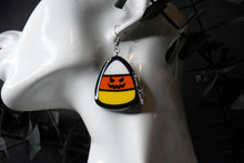Load image into Gallery viewer, Spooky Candy Corn Earrings
