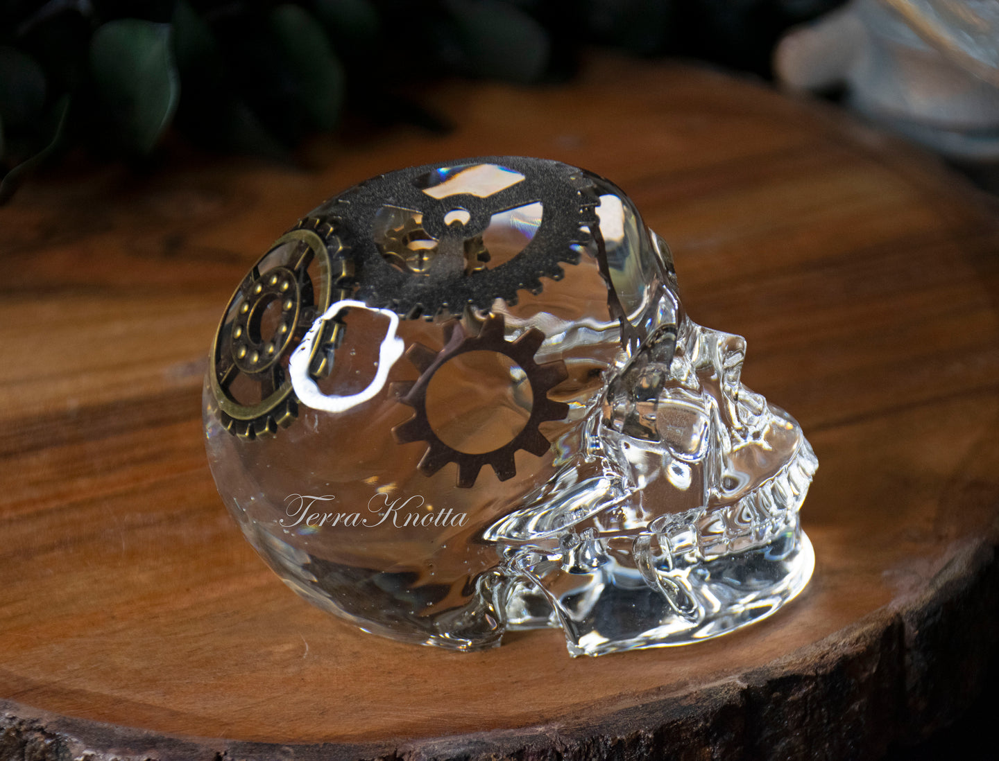 Small Steampunk Skull