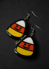 Load image into Gallery viewer, Spooky Candy Corn Earrings
