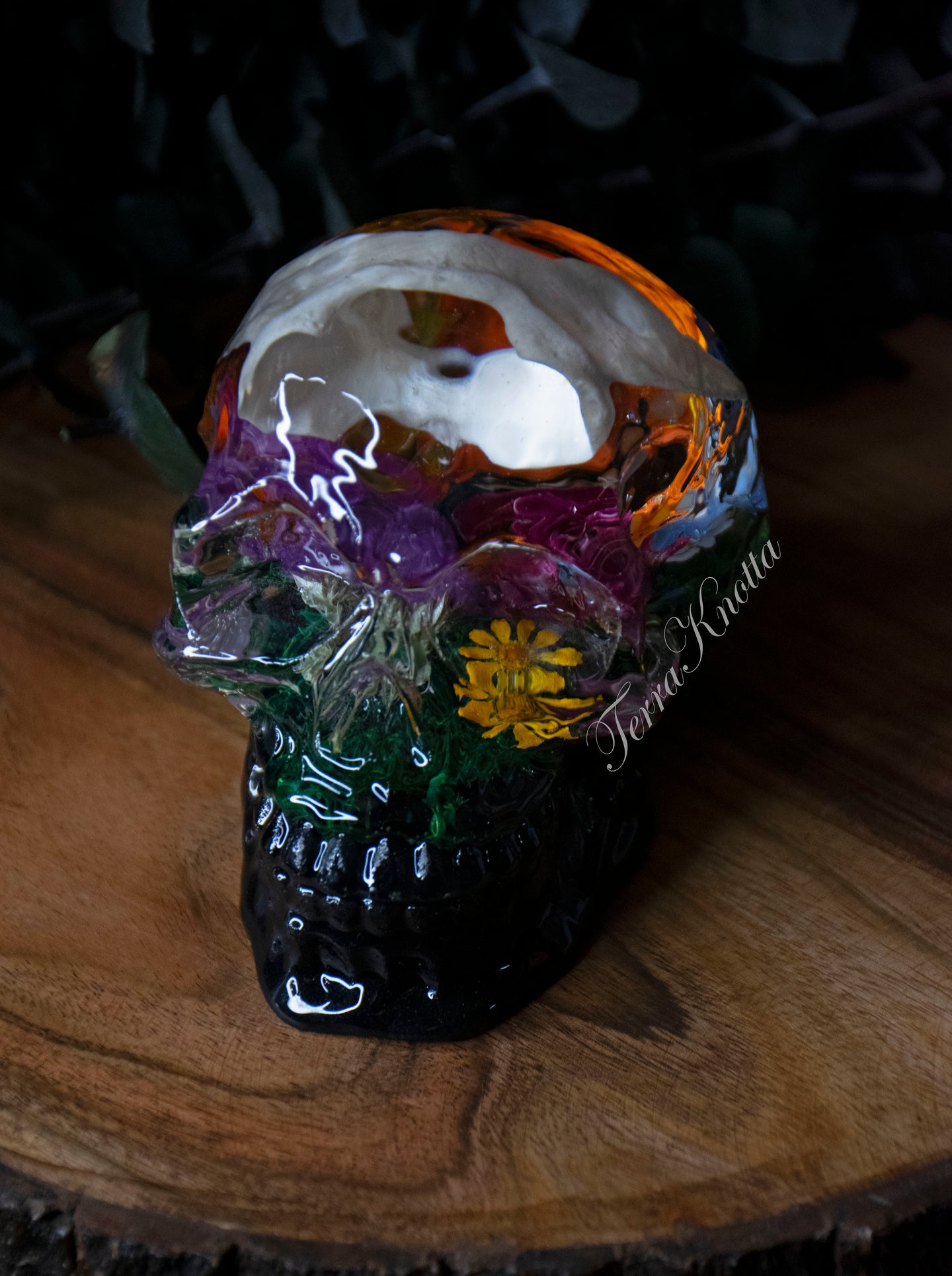 Copy of Floral Vertebrae Skull Style 2