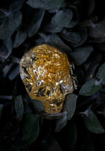 Load image into Gallery viewer, Mini Gold Foil Skull
