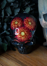 Load image into Gallery viewer, Red Strawflower Skull
