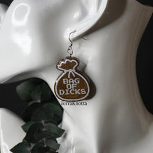 Load image into Gallery viewer, Bag of Dicks Earrings
