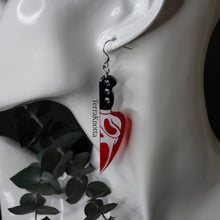 Load image into Gallery viewer, Ghost Mask Killer Knife Earrings
